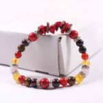 Fiery Heart, Bracelet with Natural Stones - Image 5
