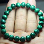 Malachite, Class A, Handmade Natural Stone Bracelet