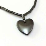 Balance and Style, Necklace and Heart-Shaped Hematite Pendant - Image 6