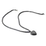 Balance and Style, Necklace and Heart-Shaped Hematite Pendant - Image 5