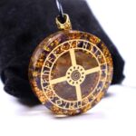 Orgonite Pendant with Runic Symbols - Image 4