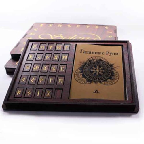 Luxury Wooden Rune Divination Set + Guide - Image 13