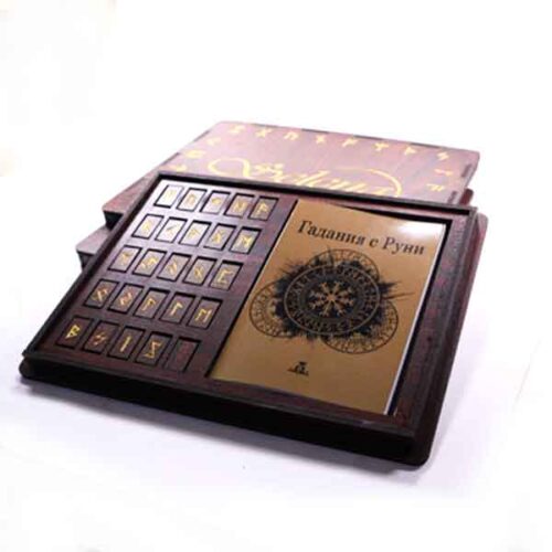 Luxury Wooden Rune Divination Set + Guide - Image 11