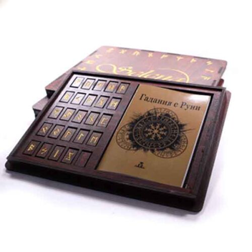 Luxury Wooden Rune Divination Set + Guide - Image 6