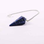 Dowsing Pendulum, Lapis Lazuli, High-Quality Natural Stone - Image 2
