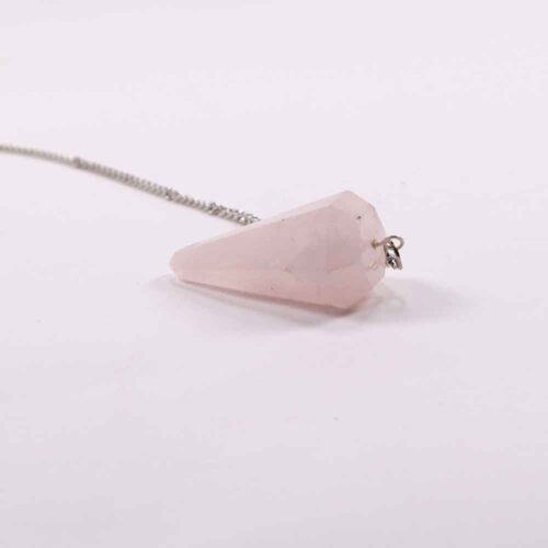 Dowsing Pendulum, Rose Quartz, High-Quality Natural Stone - Image 3