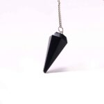 Dowsing Pendulum, Black Tourmaline, High-Quality Natural Stone - Image 3