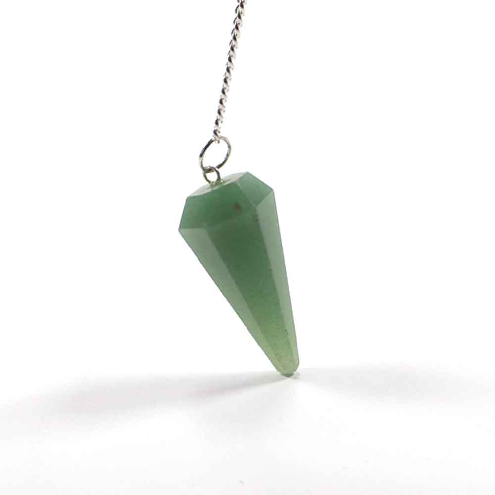 mahalo-zelen-avanturine Green Aventurine Dowsing Pendulum - Image 1