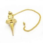 Luxury Dowsing Pendulum, Disc-Shaped, Openable, Copper - Image 12