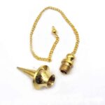 Luxury Dowsing Pendulum, Disc-Shaped, Openable, Copper - Image 11