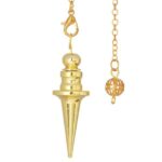 Luxury Dowsing Pendulum, Disc-Shaped, Openable, Copper - Image 4