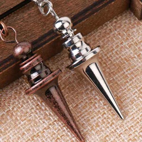 Luxury Dowsing Pendulum, Disc-Shaped, Openable, Copper - Image 8