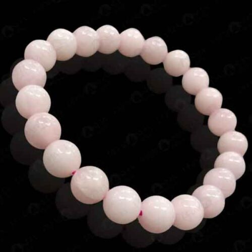 Jadeite, Pink, Handmade Bracelet - Image 2