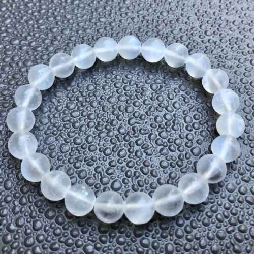 Rock Crystal, frosted, synthetic, bracelet - Image 2