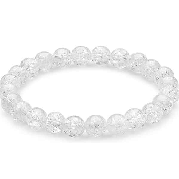 napukan-kristal-81 Crackle (frosted) crystal, glass, bracelet - Image 1