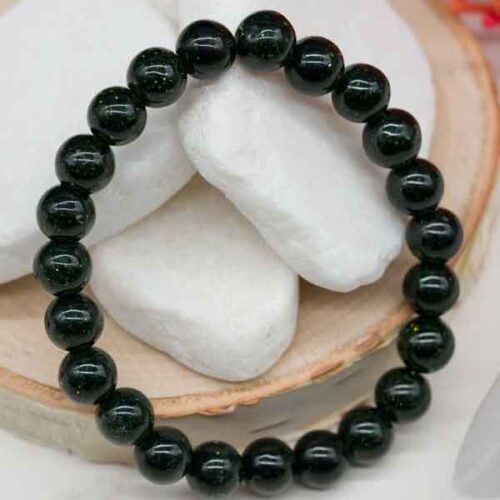 Green Goldstone, handmade bracelet - Image 3