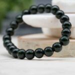 Green Goldstone, handmade bracelet - Image 4