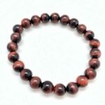 Red Tiger’s Eye, handmade natural stone bracelet