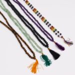 Mala Prayer Beads with 108 Beads, Black Tourmaline, 8 mm Beads - Image 3