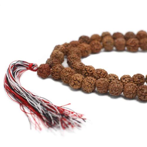 Rudraksha – Handmade Mala / Necklace with 108 Beads - Image 4