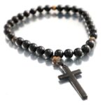 “Divine Path” Prayer Beads – Black Tourmaline and Tiger’s Eye