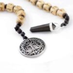 Handmade Prayer Beads with Runes, Wood and Black Tourmaline – Symbol of Strength, Protection and Ancient Wisdom - Image 5