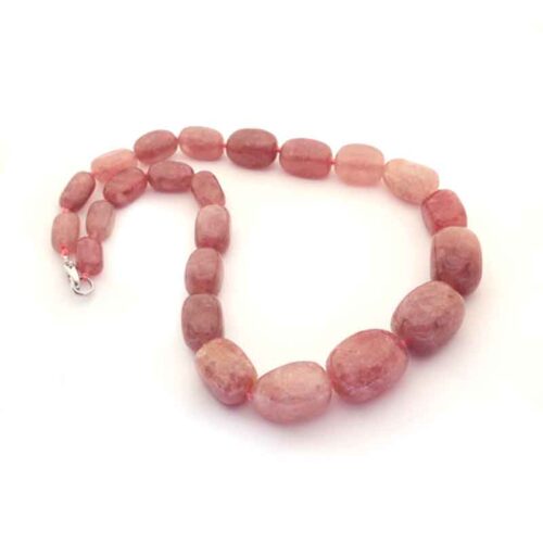 Elixir of Love – Strawberry Quartz Necklace - Image 3
