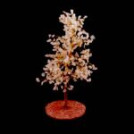 The Tree of True Love – Rose Quartz with Orgonite Base - Image 3