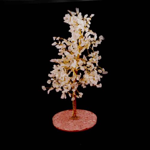 The Tree of True Love – Rose Quartz with Orgonite Base - Image 4