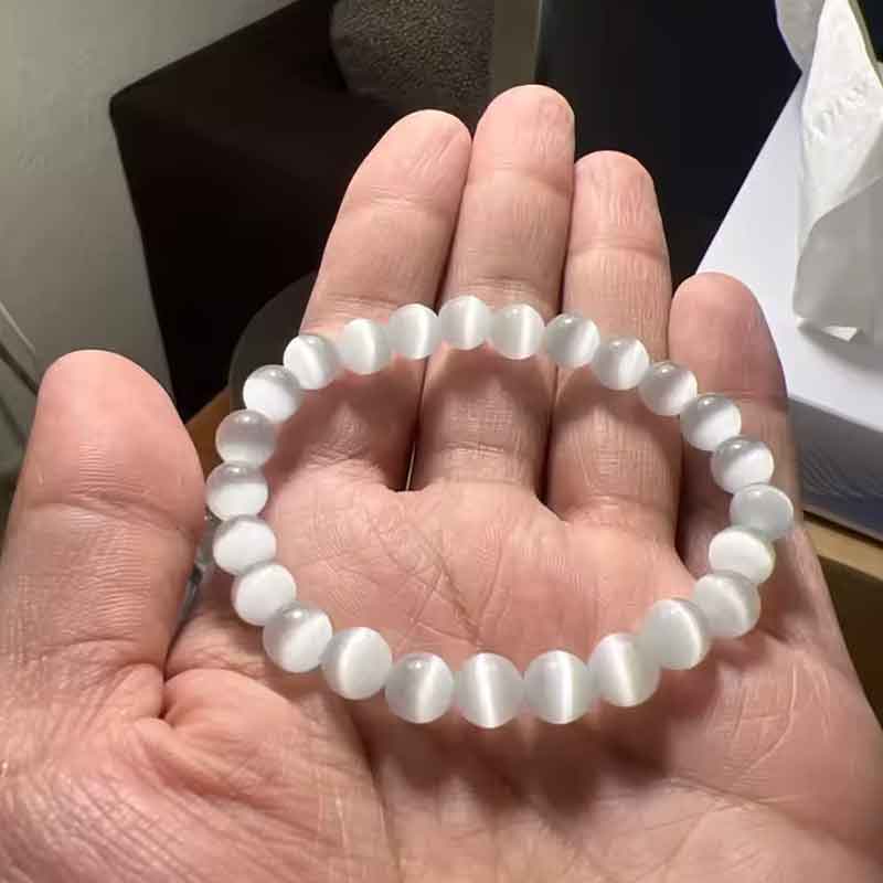 Selenite bracelet