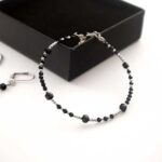 The Black Guardian – Black Tourmaline and Hematite Bracelet with Free Earrings - Image 5