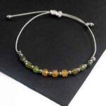 Solar Harmony, Luxury Bracelet with Colorful Faceted Tourmaline - Image 7