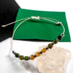 Solar Harmony, Luxury Bracelet with Colorful Faceted Tourmaline - Image 4