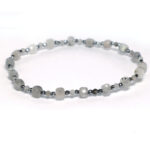 Sunrise Above the Mist, Luxury Bracelet, Faceted Labradorite - Image 3