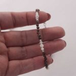 Power of the Storm Set, Pietersite and Mother of Pearl – Bracelet, Earrings, Ring - Image 7