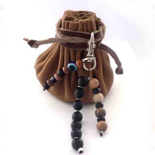 Abundance Amulet - Genuine Leather Pouch - Image 6
