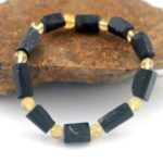 Shield and Clarity – Black Tourmaline and Citrine Bracelet - Image 4
