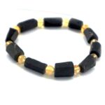 Shield and Clarity – Black Tourmaline and Citrine Bracelet - Image 2