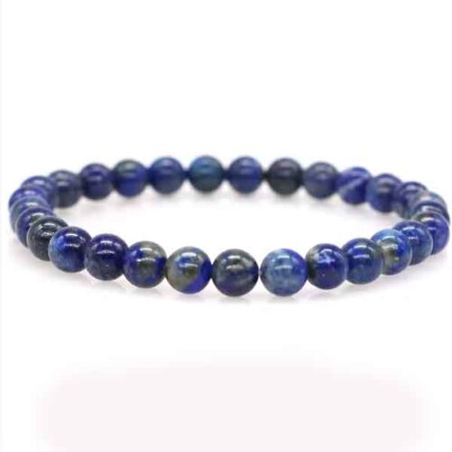 Lapis Lazuli Bracelet with Natural Stones, Class A - Image 4