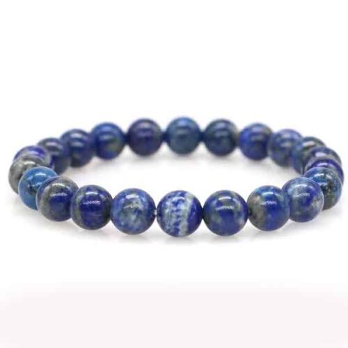 Lapis Lazuli Bracelet with Natural Stones, Class A - Image 3