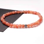 Warm Light Bracelet | Premium Sunstone | Cubes - Image 3