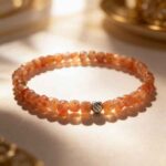 Warm Light Bracelet | Premium Sunstone | Cubes