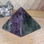 Mini Fluorite Pyramid, Grade A - Image 5