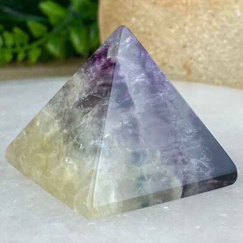 Mini Fluorite Pyramid, Grade A - Image 7