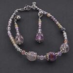 Designer Bracelet “Inner Compass” – Auralite-23, Super 7 and Sapphire