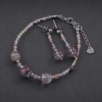 Designer Bracelet “Inner Compass” – Auralite-23, Super 7 and Sapphire - Image 5