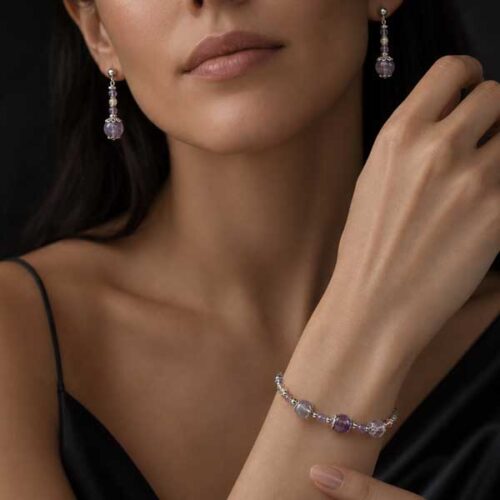 Designer Bracelet “Inner Compass” – Auralite-23, Super 7 and Sapphire - Image 2