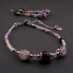 Designer Bracelet “Inner Compass” – Auralite-23, Super 7 and Sapphire - Image 3