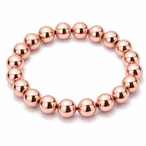 Hematite, Non-Magnetic, Rose Gold – Handmade Bracelet - Image 6