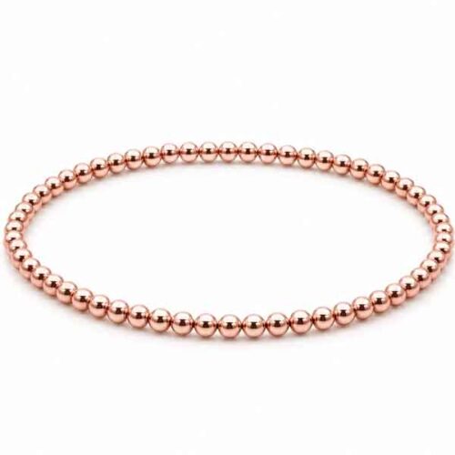 Hematite, Non-Magnetic, Rose Gold – Handmade Bracelet - Image 5